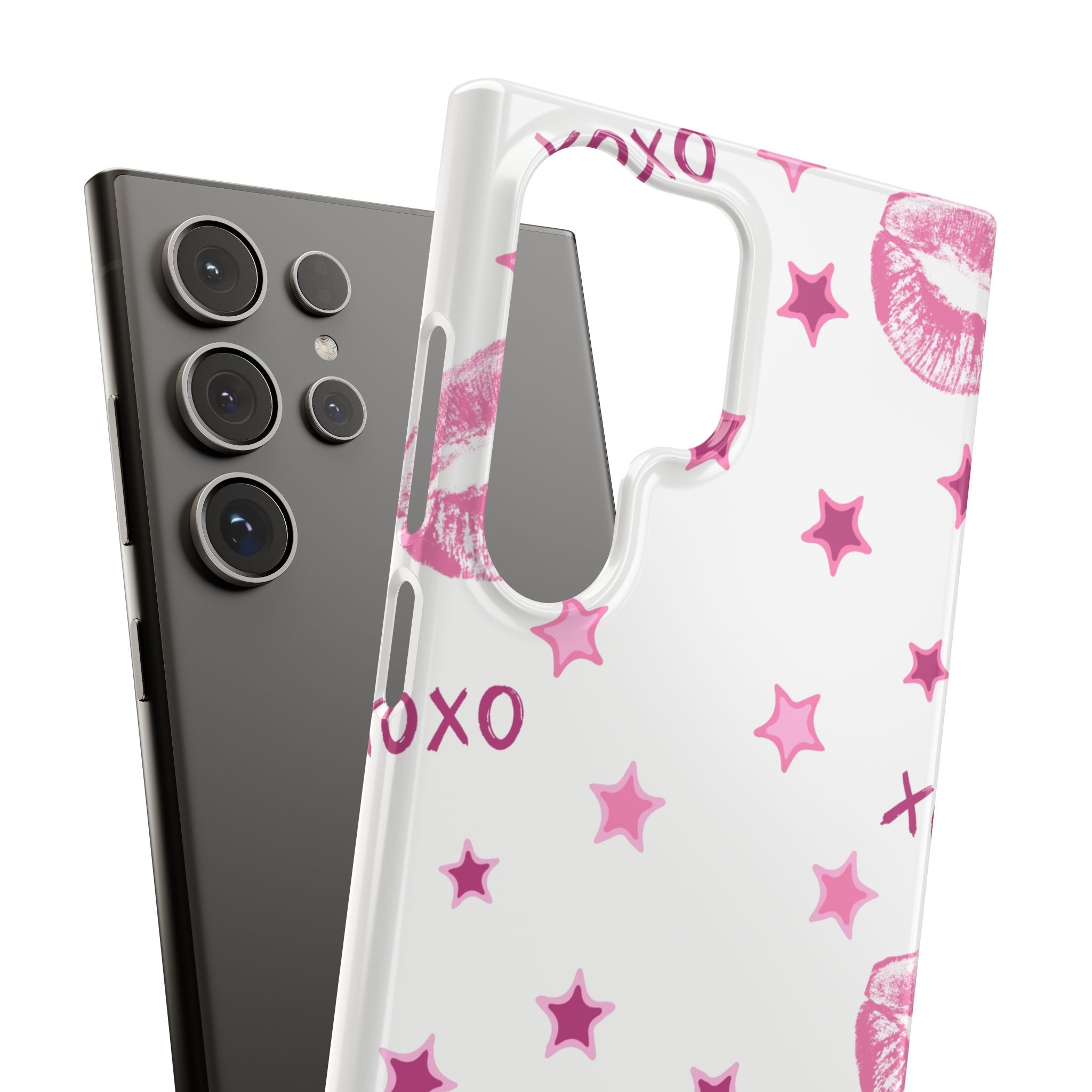 Kisses & Stars Snap Phone Case 💋