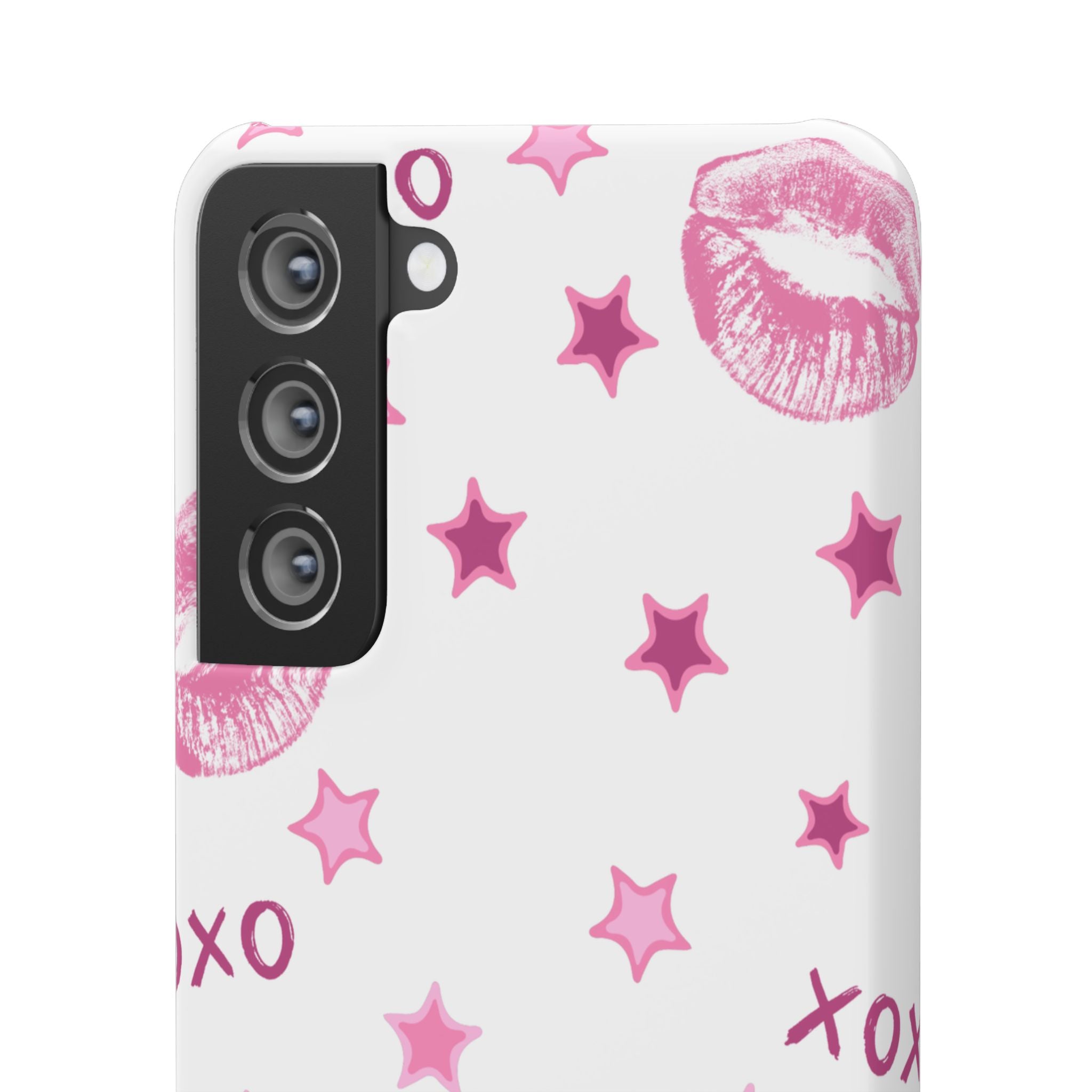 Kisses & Stars Snap Phone Case 💋