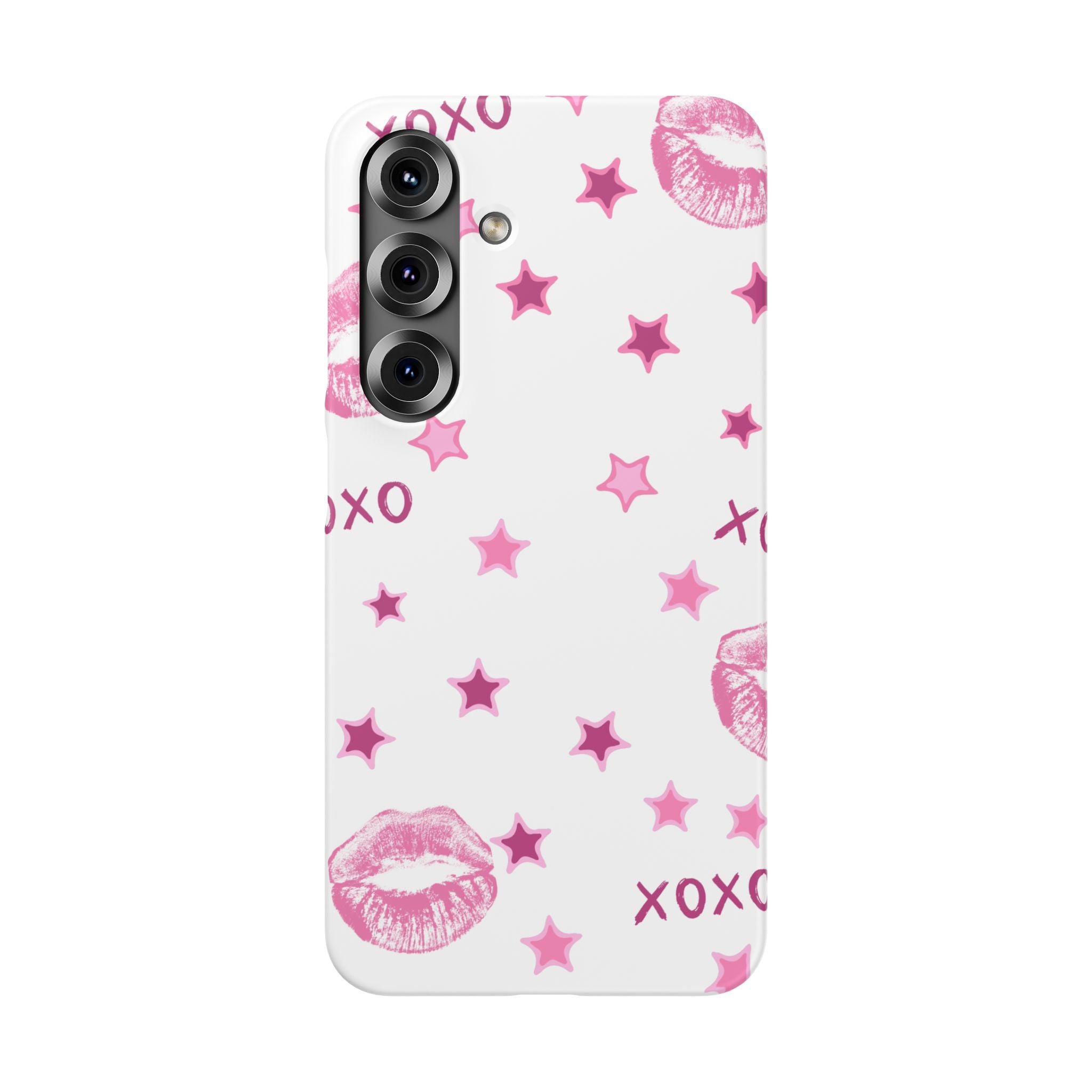 Kisses & Stars Snap Phone Case 💋