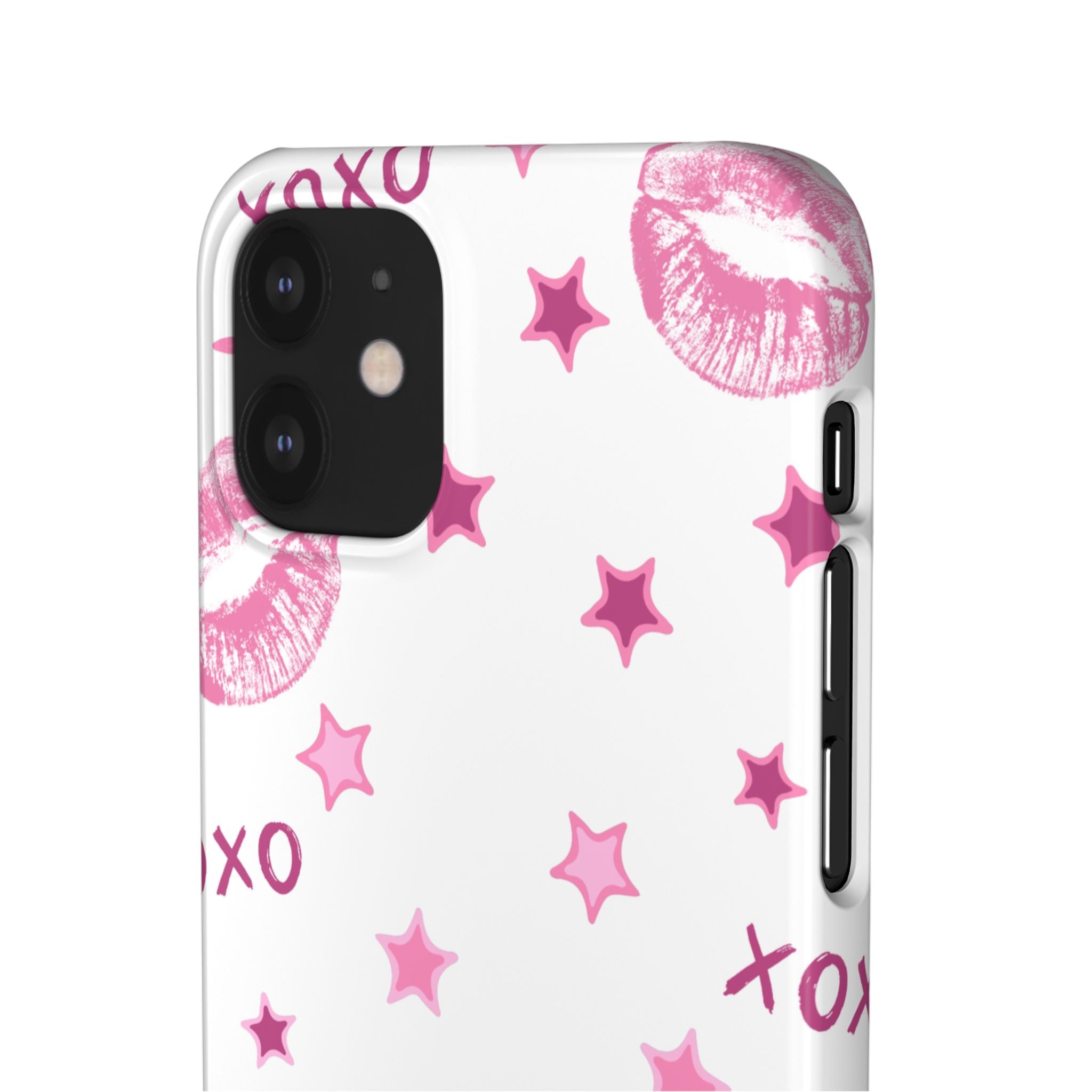 Kisses & Stars Snap Phone Case 💋