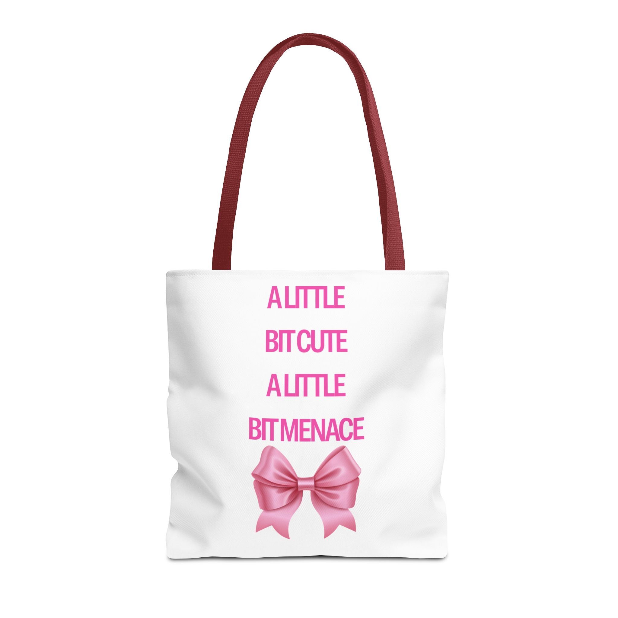 A little bit cute, a little bit menace tote 🎀