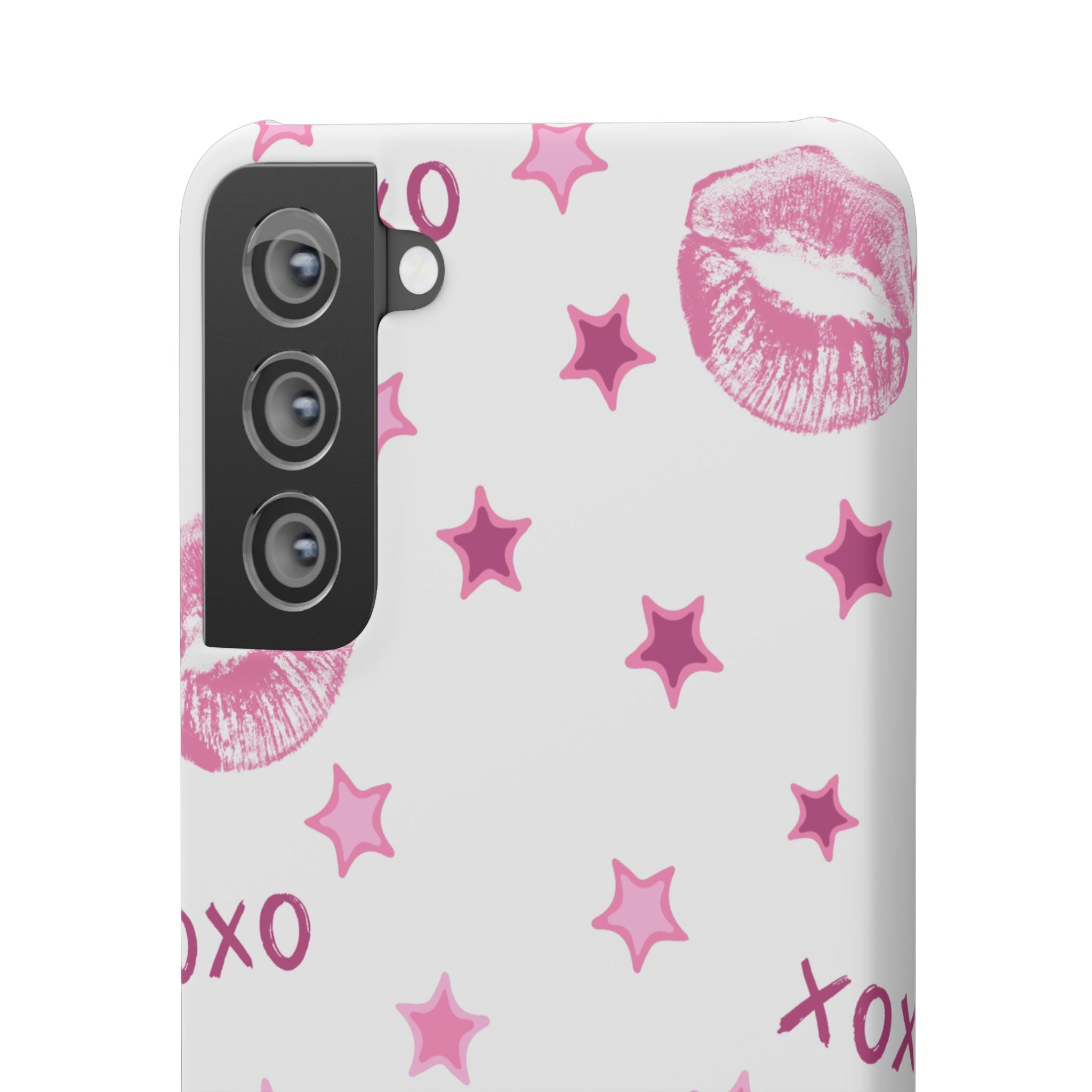 Kisses & Stars Snap Phone Case 💋