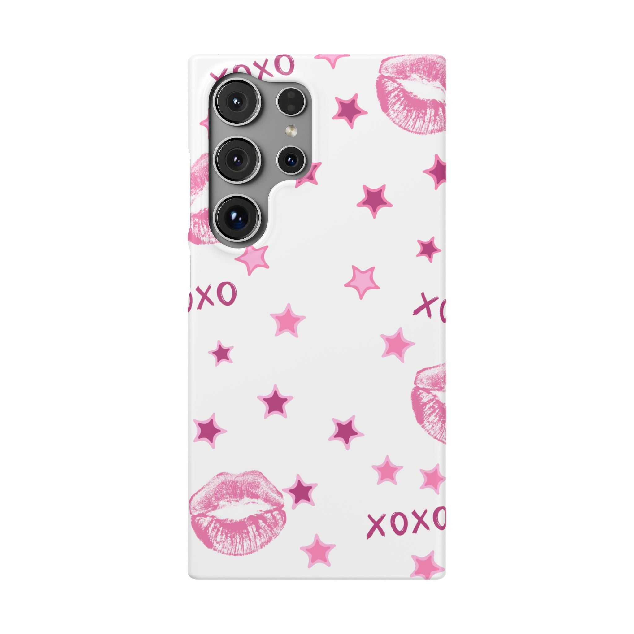 Kisses & Stars Snap Phone Case 💋