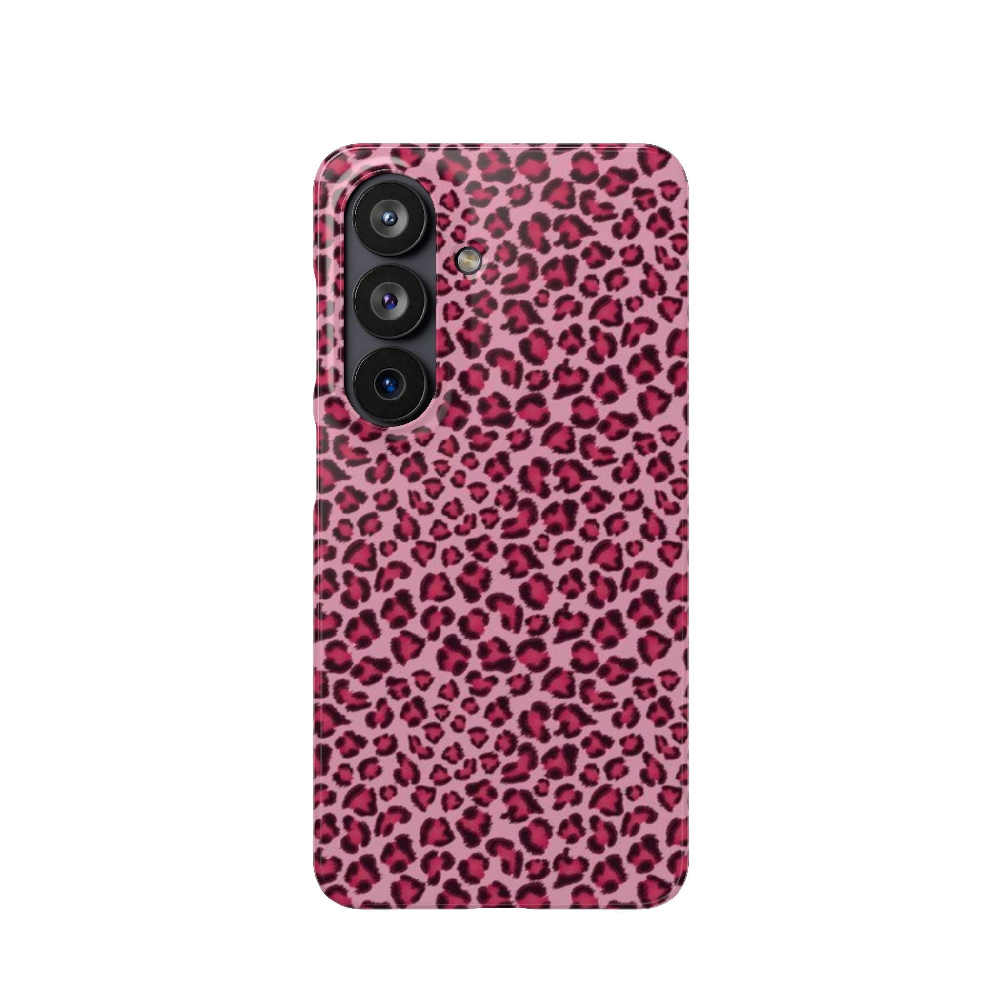 Pink Leopard Print Phone Case