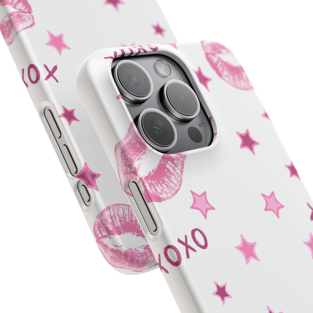 Kisses & Stars Snap Phone Case 💋