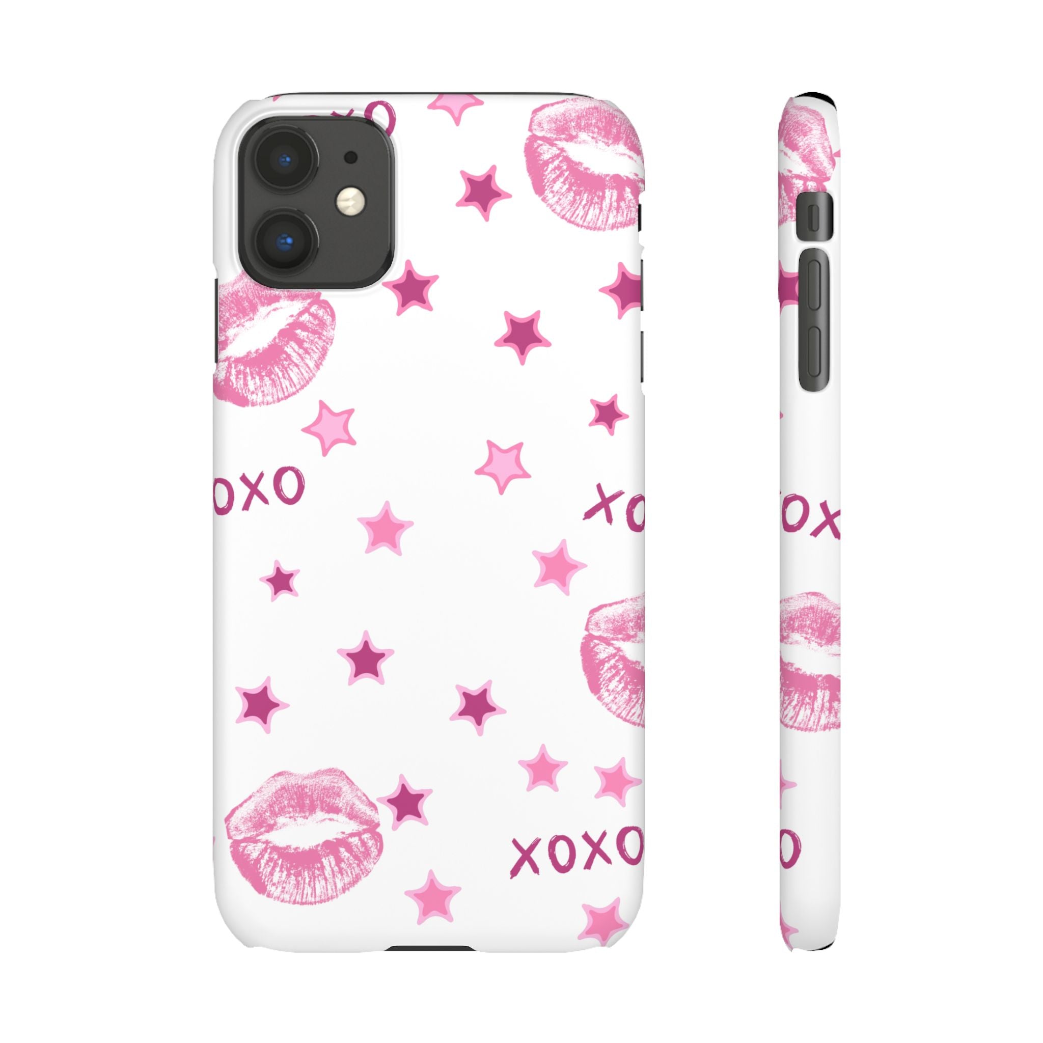 Kisses & Stars Snap Phone Case 💋