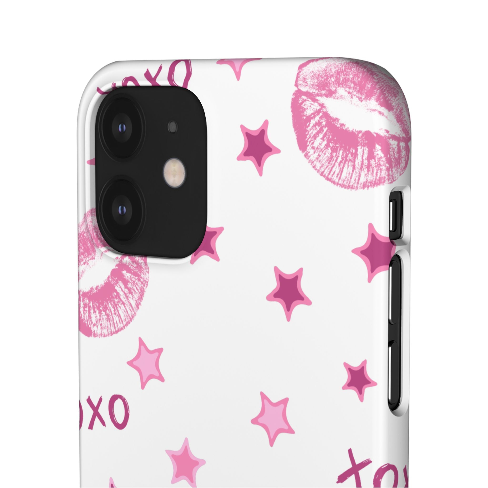 Kisses & Stars Snap Phone Case 💋