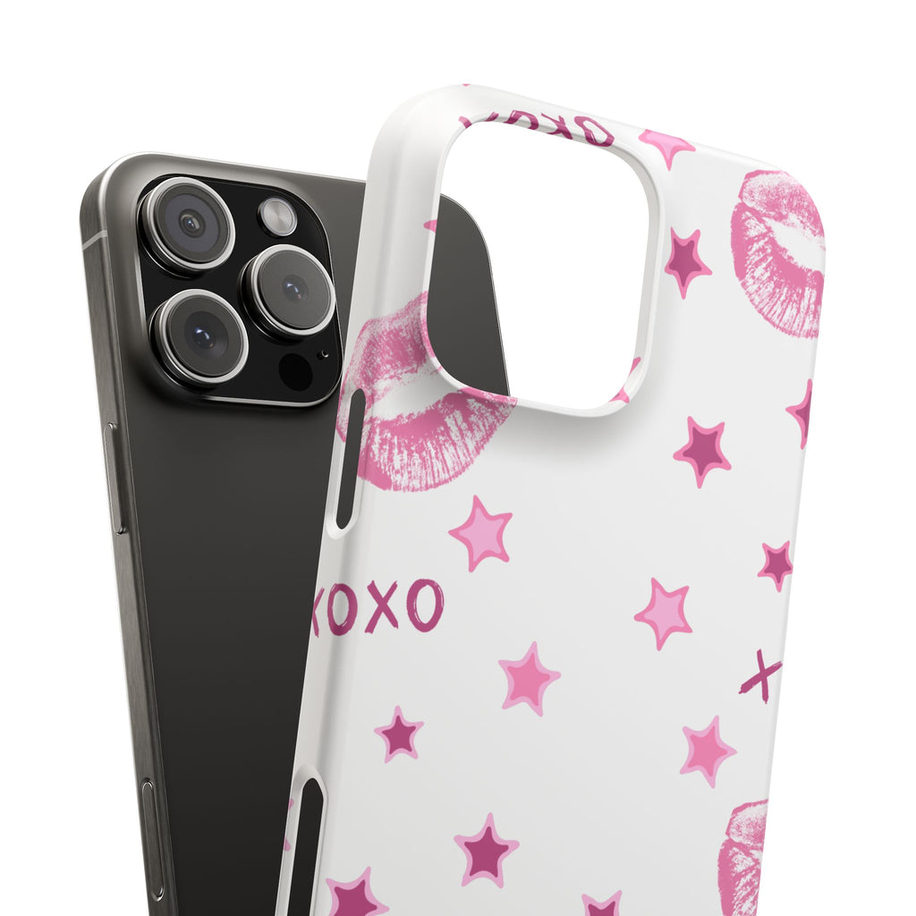 Kisses & Stars Snap Phone Case 💋