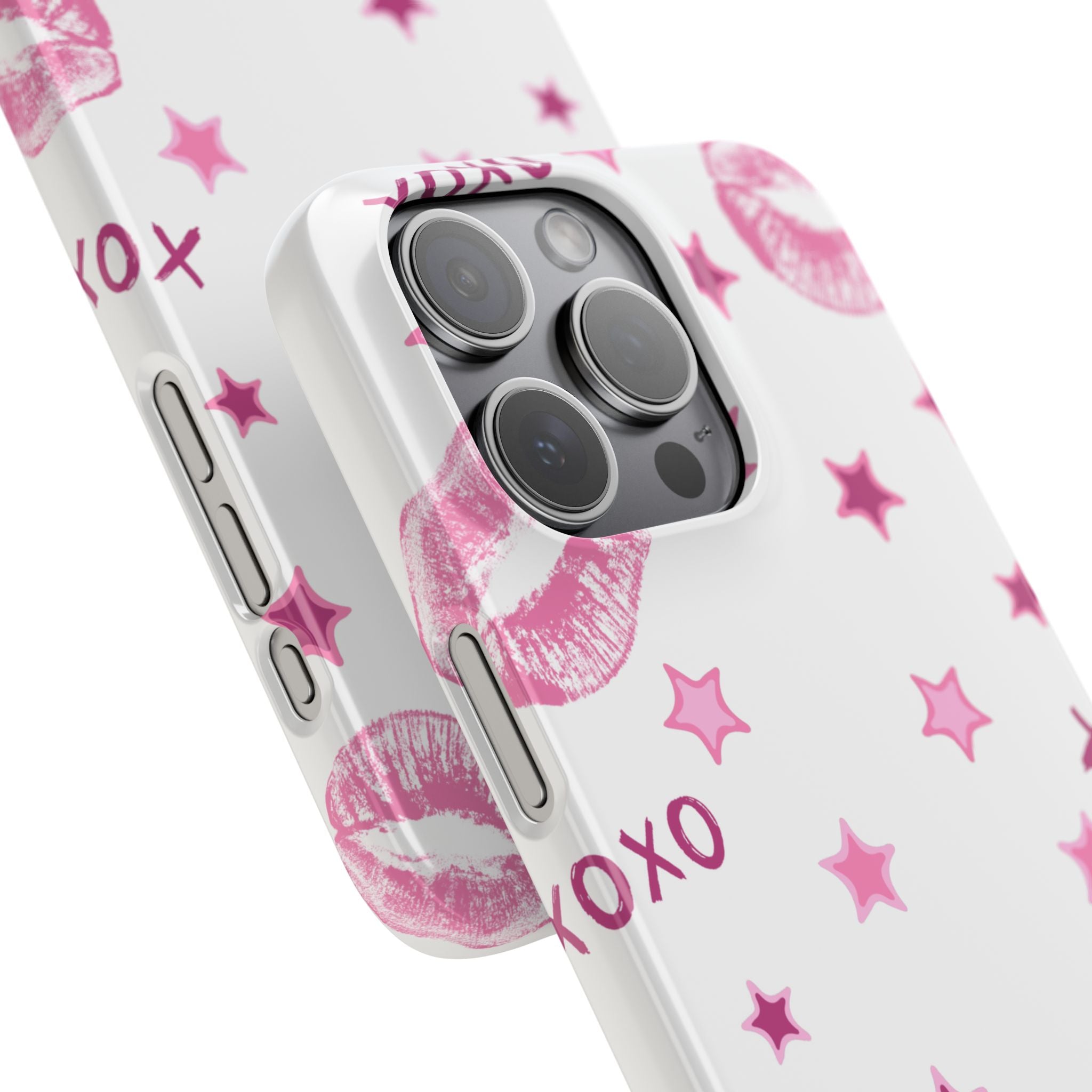 Kisses & Stars Snap Phone Case 💋