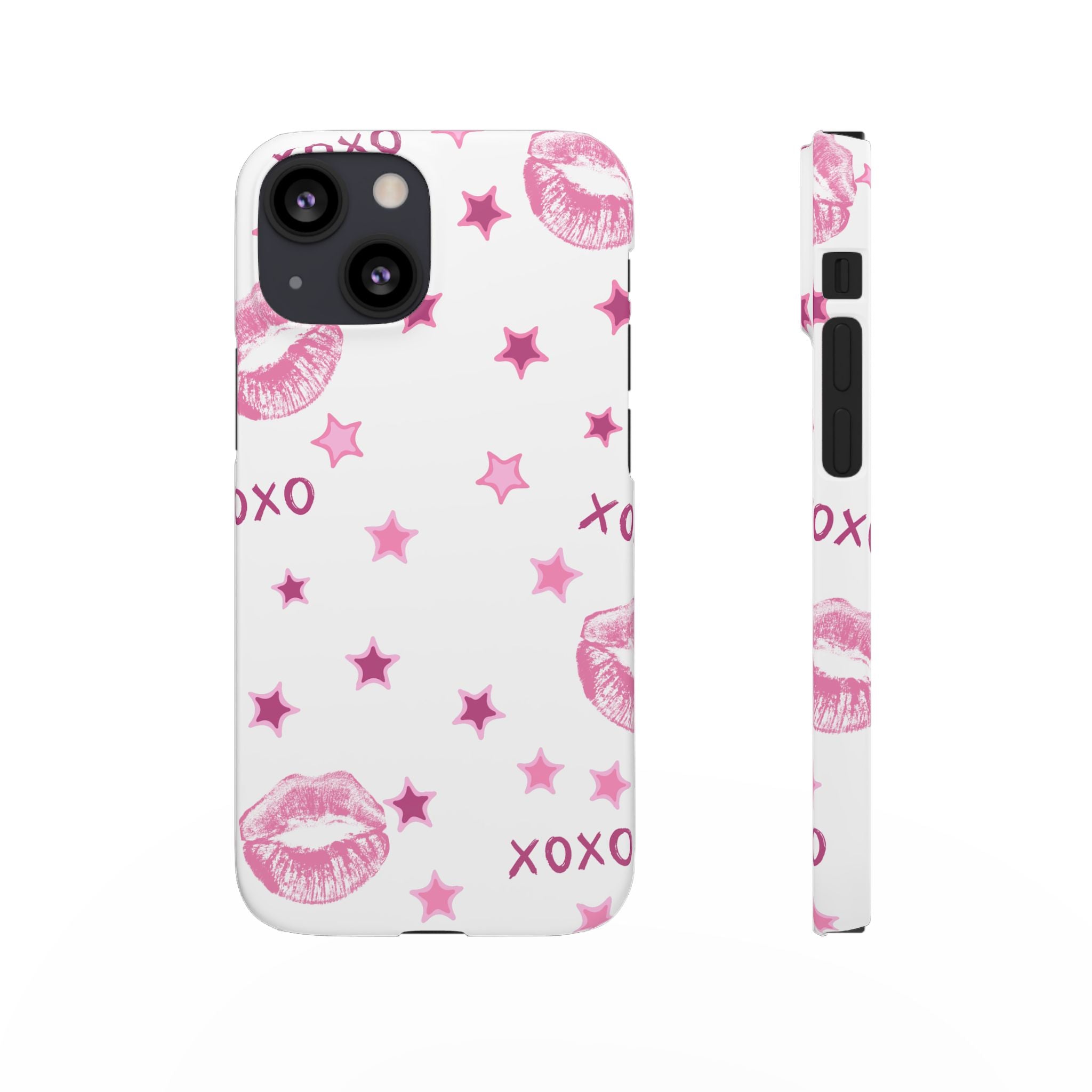 Kisses & Stars Snap Phone Case 💋