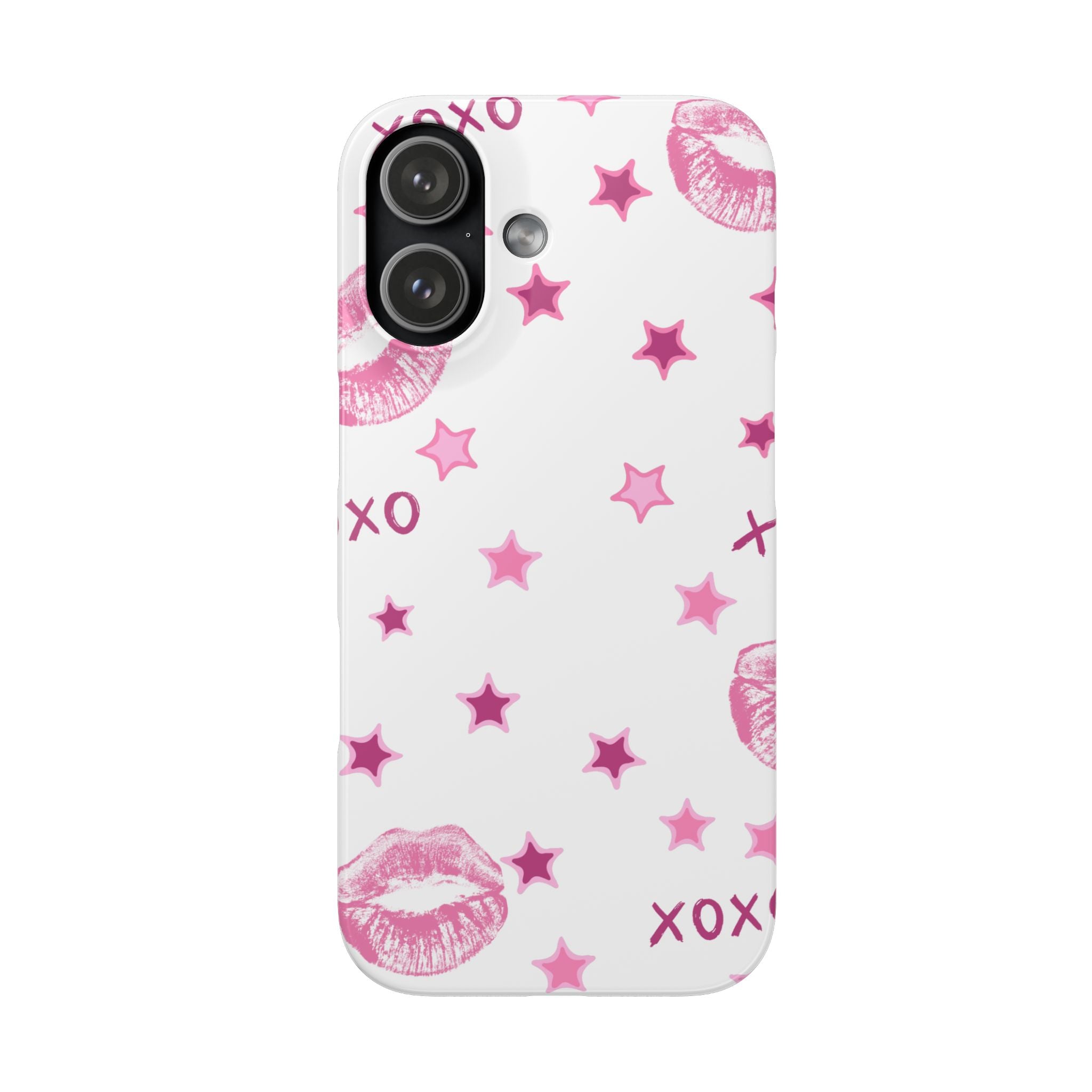 Kisses & Stars Snap Phone Case 💋