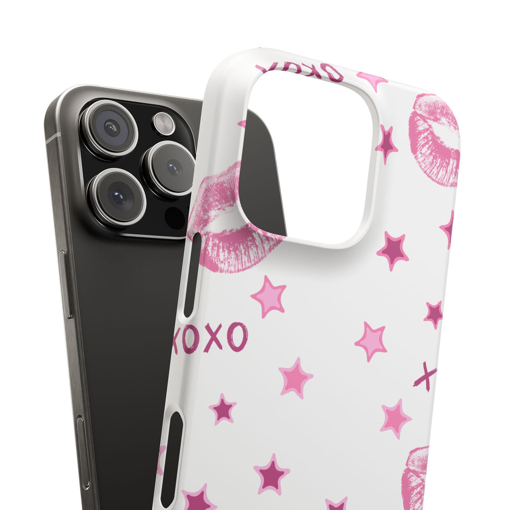 Kisses & Stars Snap Phone Case 💋