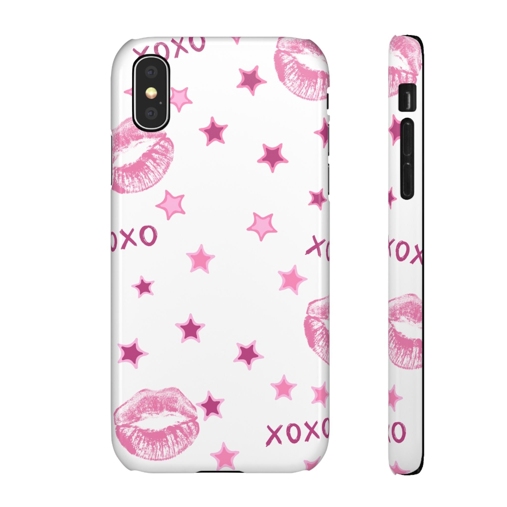 Kisses & Stars Snap Phone Case 💋