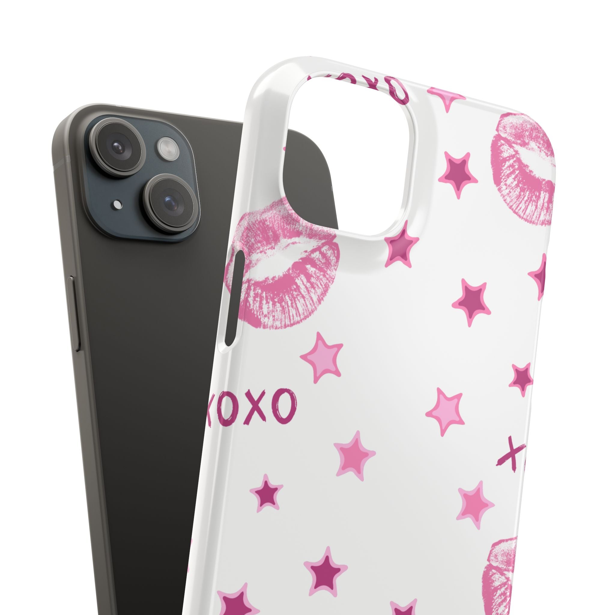 Kisses & Stars Snap Phone Case 💋