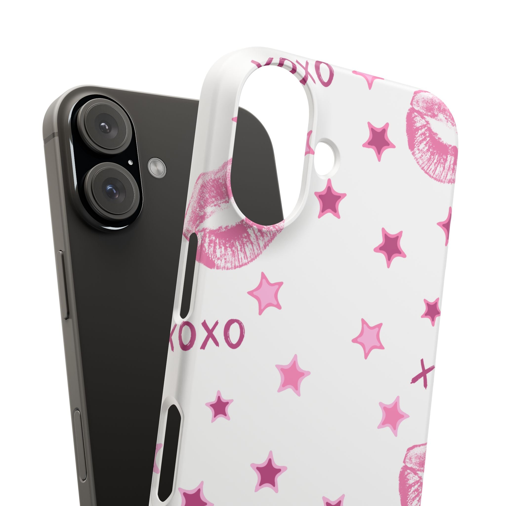 Kisses & Stars Snap Phone Case 💋