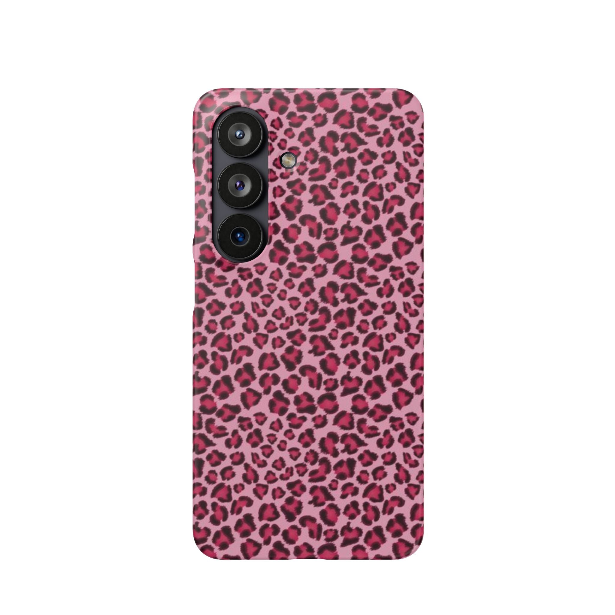 Pink Leopard Print Phone Case