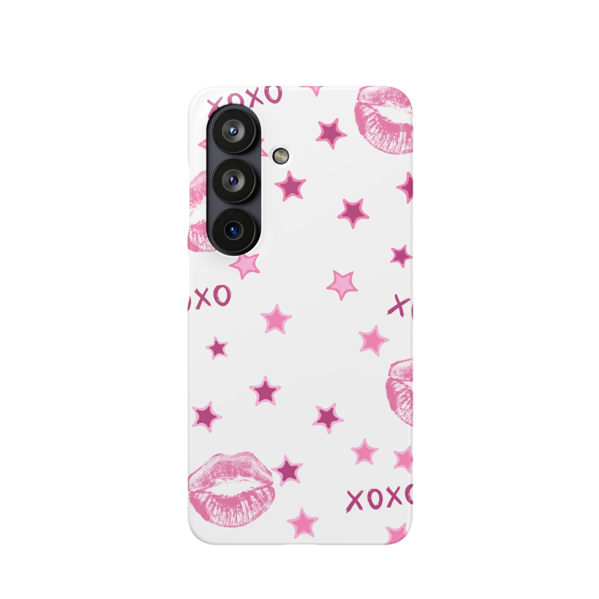 Kisses & Stars Snap Phone Case 💋
