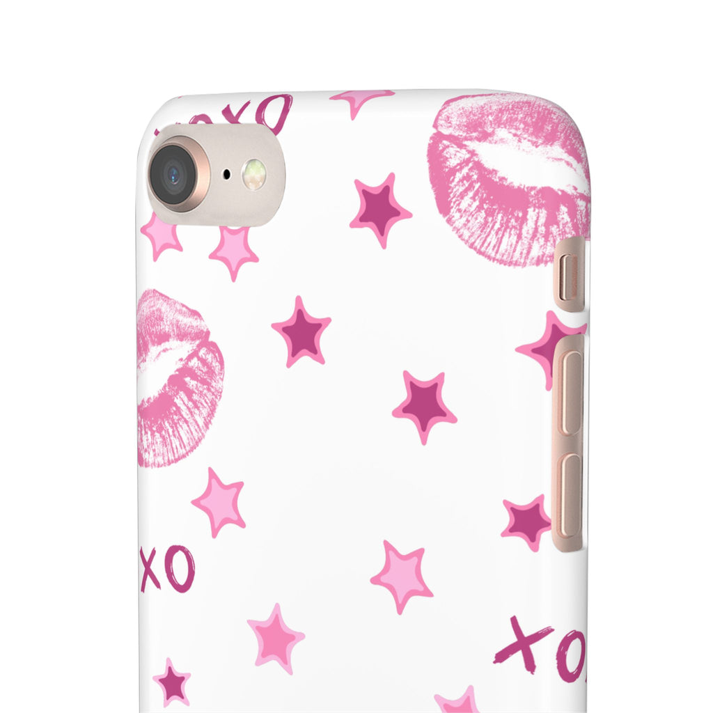 Kisses & Stars Snap Phone Case 💋