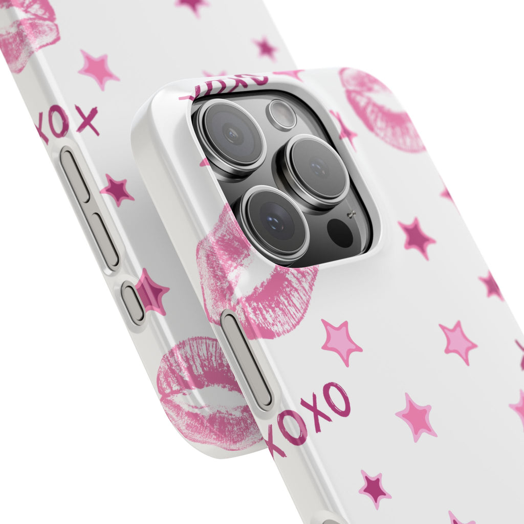 Kisses & Stars Snap Phone Case 💋