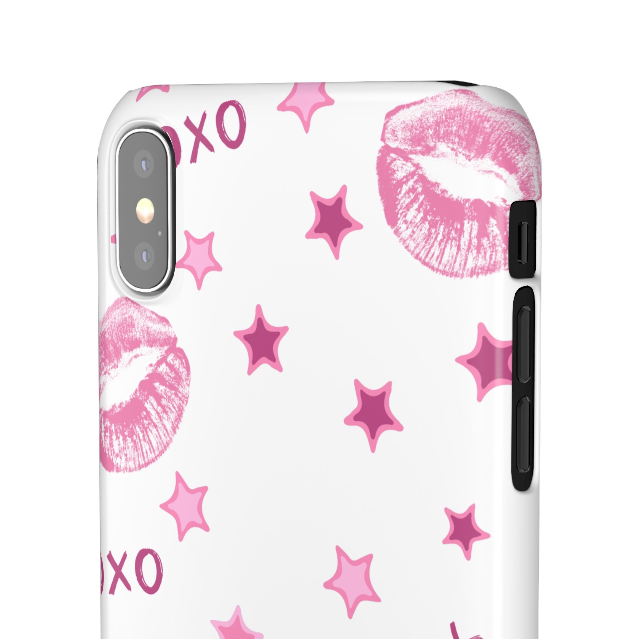 Kisses & Stars Snap Phone Case 💋