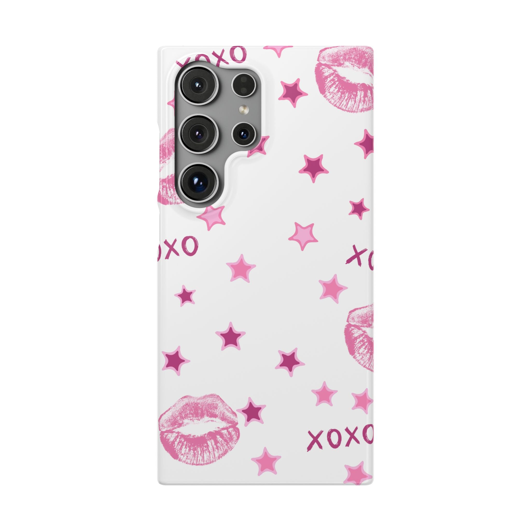 Kisses & Stars Snap Phone Case 💋